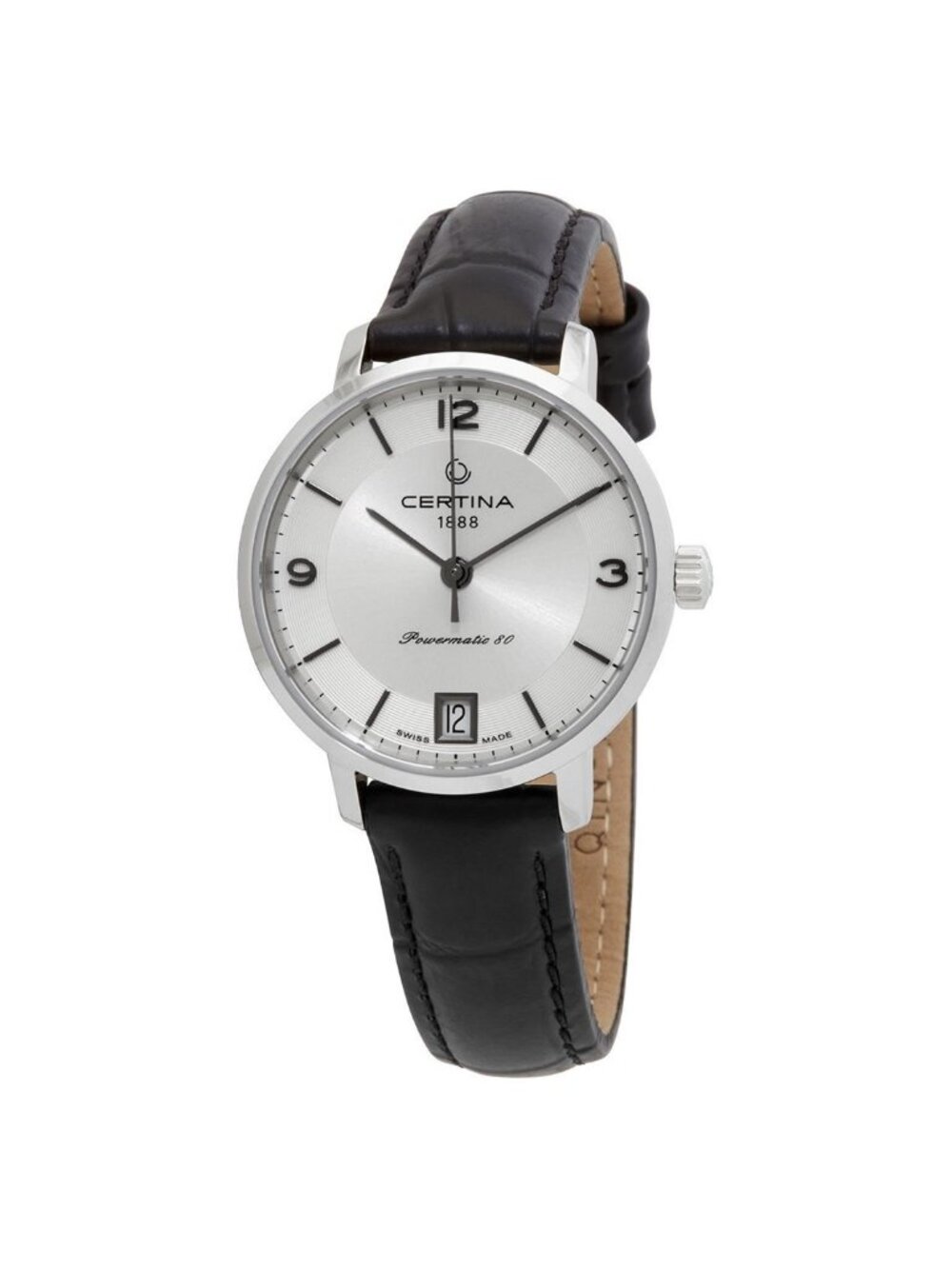 NWT Certina DS Caimano Automatic Silver Dial Ladies Watch